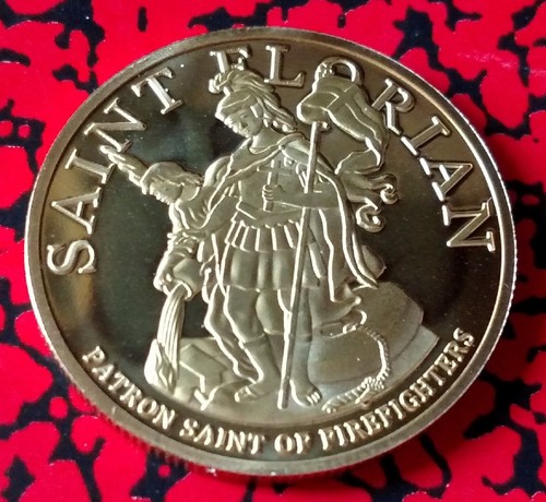 ATLANTA FIRE DEPARTMENT #1173 COLORIZED ART ROUND