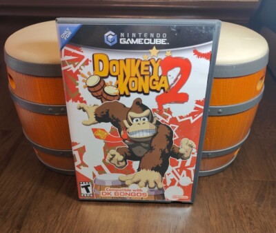 Donkey Konga 2 + DK Bongo Nintendo Gamecube - Complete CIB