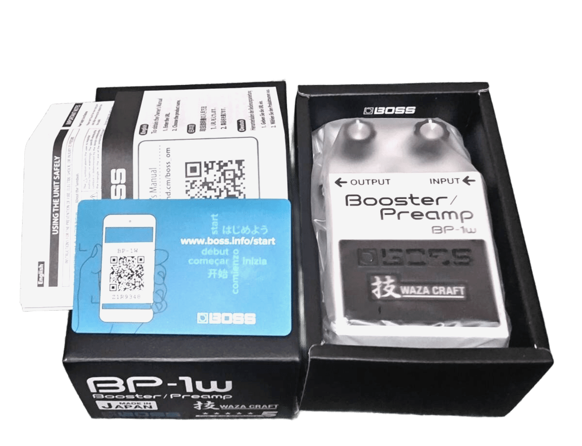 ギター BOSS Waza Craft Booster Preamp BP-1W BOSS Introduces Waza Craft BP-1W Booster/Preamp | Bass Gear