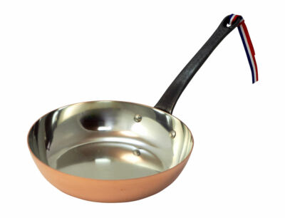 BAUMALU Kupferpfanne 20cm verzinnt mit Eisenstiel