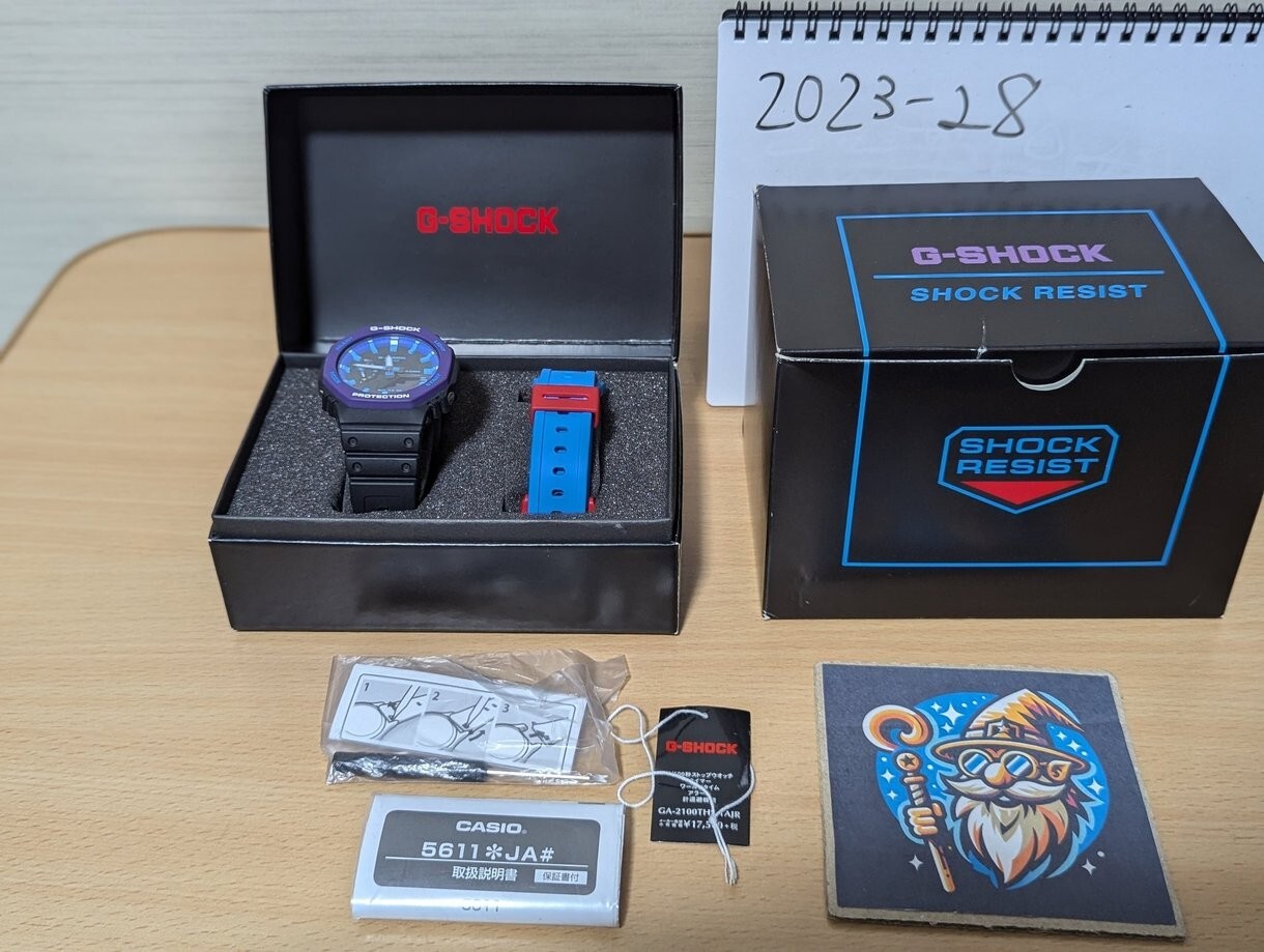 CASIO G-SHOCK GA-2100THS-1AJR Limited Model Throwback 1990s CASIO G-SHOCK GA-2100THS-1AJR Limited Model Throwback 1990s