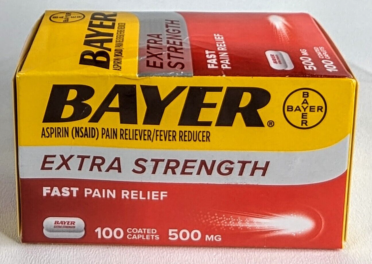 500mg, 100 Coated Caplets - Exp 03/2024