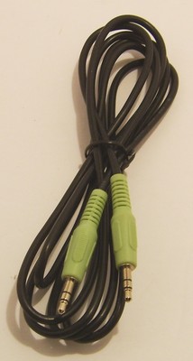Audio Cable Jack  2 X 3.5mm Computer (TRS Connector) 14mm x 3.5mm 6 Feet Long
