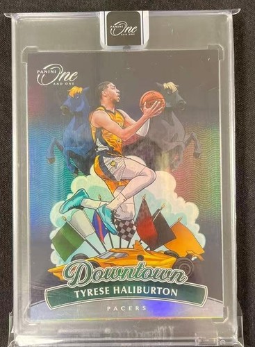 2023-24 Panini One And One Tyrese Haliburton #6 Downtown
