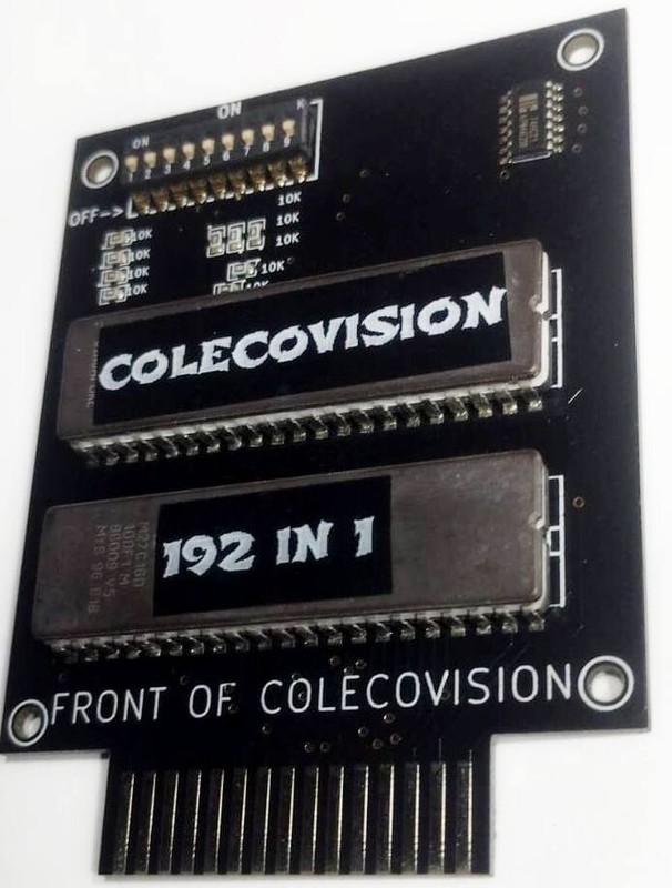 Pour Cbs Colecovision 192in1 Cartridge Full Set Sur Une Cartouche