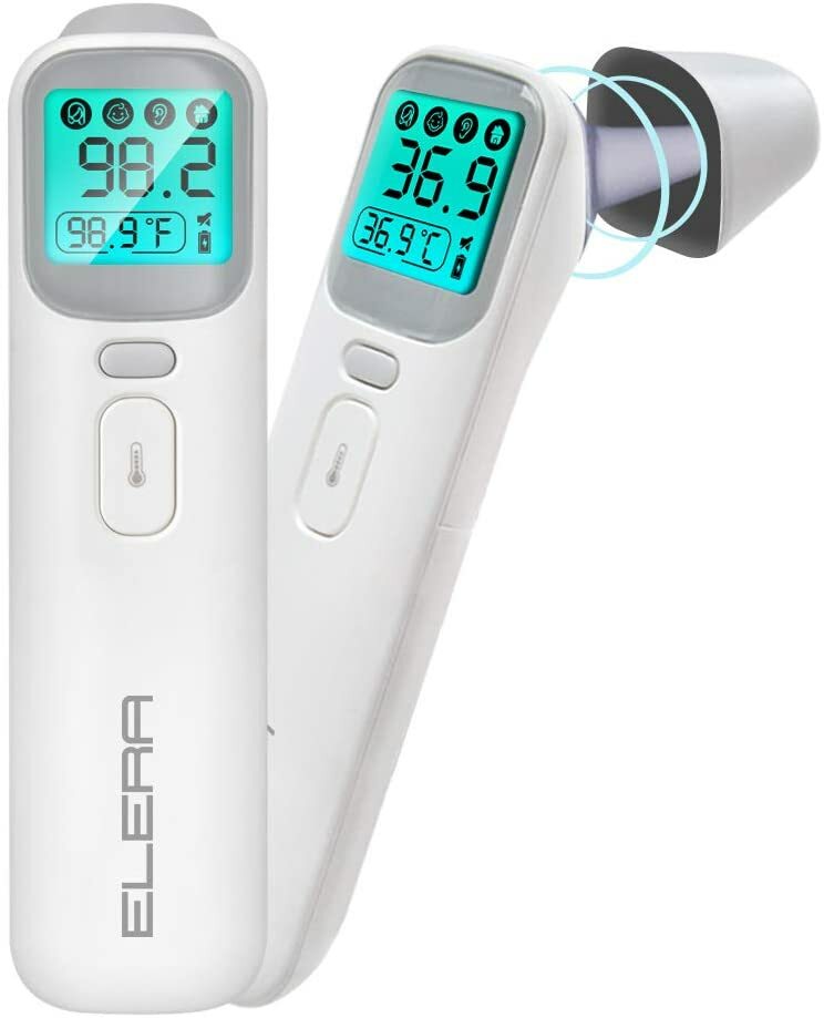 Thermomètre sans contact pour adultes et bébés, thermomètre infrarouge