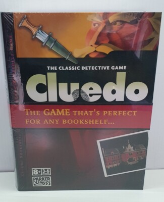 Cluedo the classic Detective board game 2006 complete new bookshelf edition