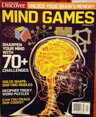 Discover Special Mind Games Spring 2017 Sharpen Your Mind puzzles FREE SHIPPING