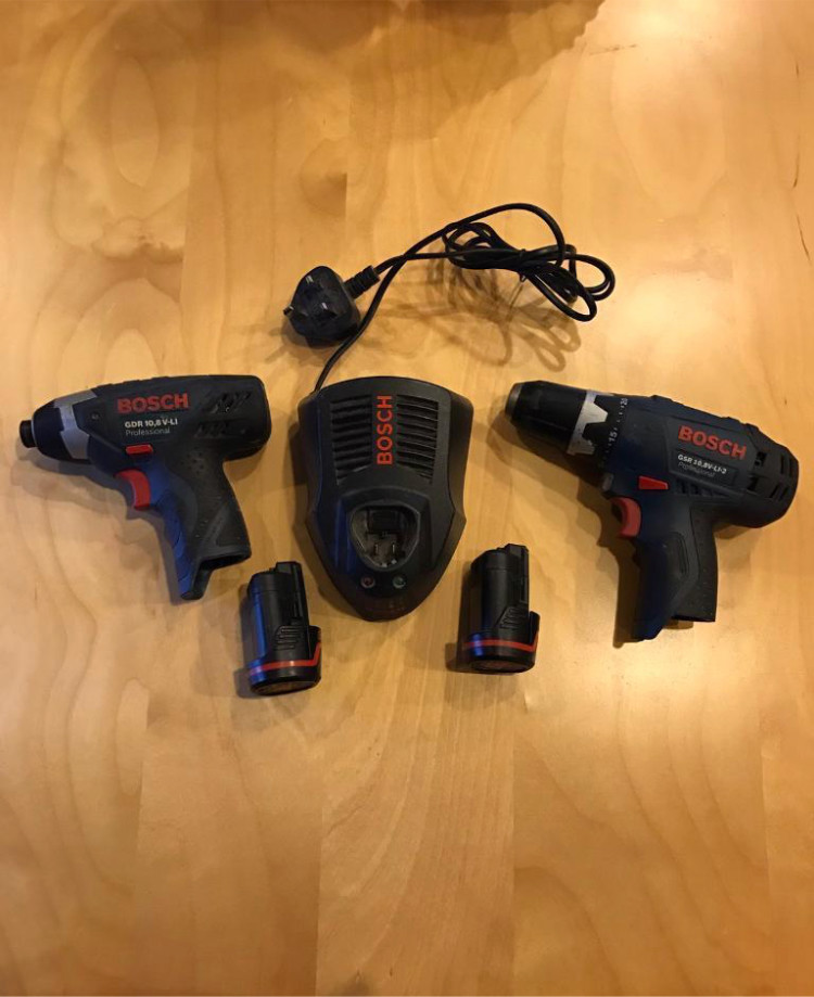 Bosch 10.8v drill / driver and impact driver in Leeds, West Yorkshire