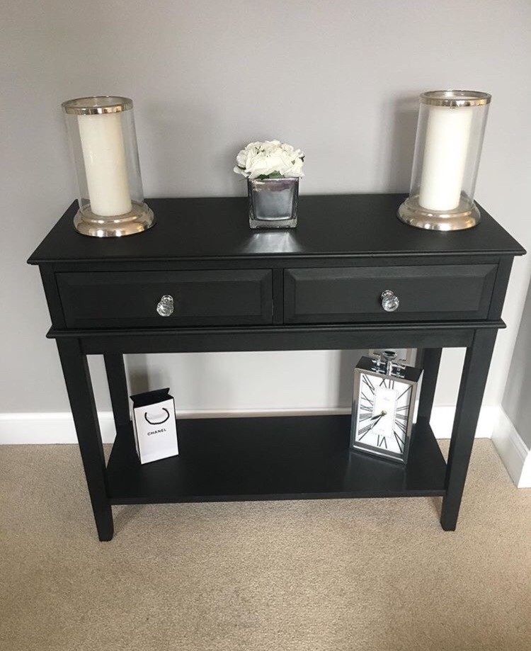 Black console table in Kilmarnock, East Ayrshire Gumtree