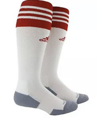 lot of 5 Adidas Climalite Soccer Copa Zone Cushion Socks Redwhite Size Large