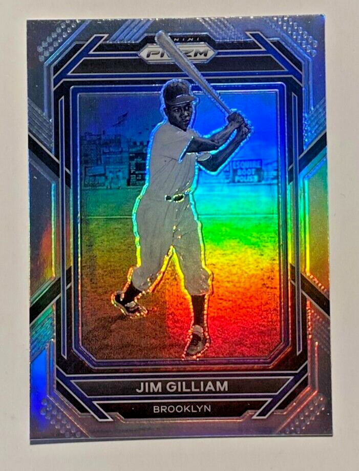 2023 Panini Prizm Baseball #184 JIM GILLIAM Silver Prizm ssp