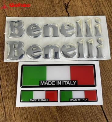 Gross Silver Benelli Italy Bar Emblem Badge Decal for Tornado Leoncino BJ TNT BN