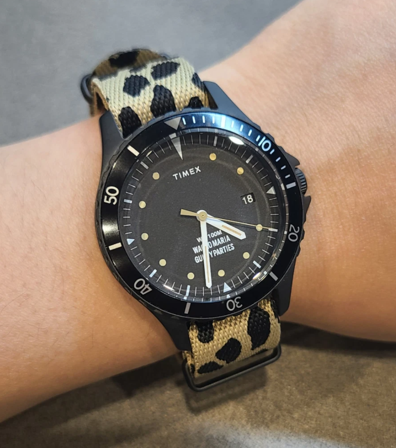 Timex x Wacko Maria x END. Navi 38 Giftset Leopard & Black Timex x Wacko Maria x END. Navi 38 Giftset Leopard & Black