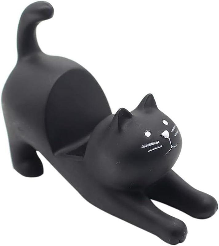 Cat Phone Stand, Cute Desktop Smartphone Holder, Widely Compatible with Various