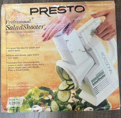 Vntg PRESTO Professional Salad Shooter 02970 BRAND NEW