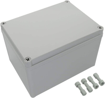 LeMotech Junction Box IP67 ABS Plastic 7.9 x 5.9 x 5.1 inch (200 x 150 x 130 mm)