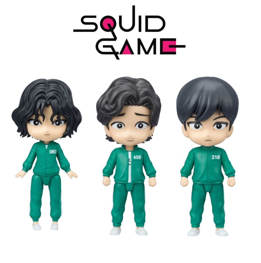 Squid Game コレクションフィギュア 3体セット Squid Game Season 3 Minifigure Set - Bricksdealerz