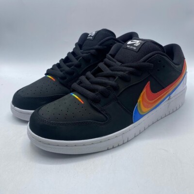 Nike SB Dunk Low Pro QS Polaroid Black White Skateboarding Men's Size 12 NEW