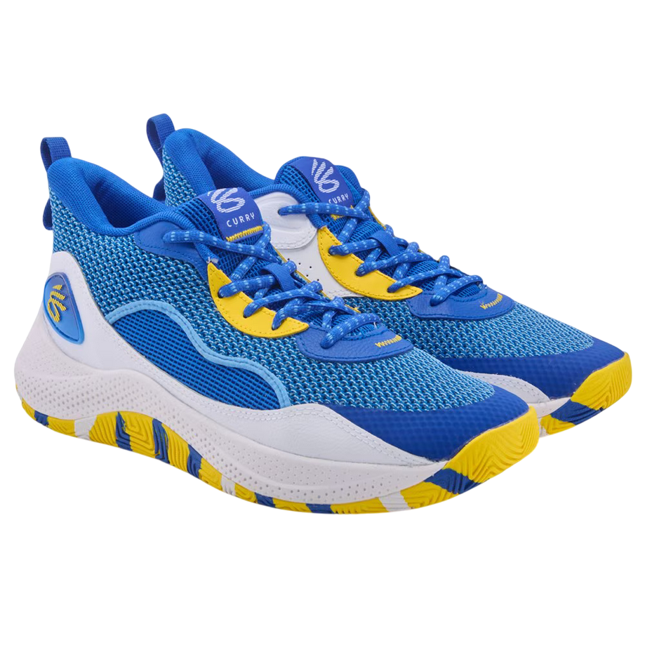 UNDER ARMOUR SNEAKERS MEN CURRY 3Z 24 BLU/WHT 3027626-400 | eBay