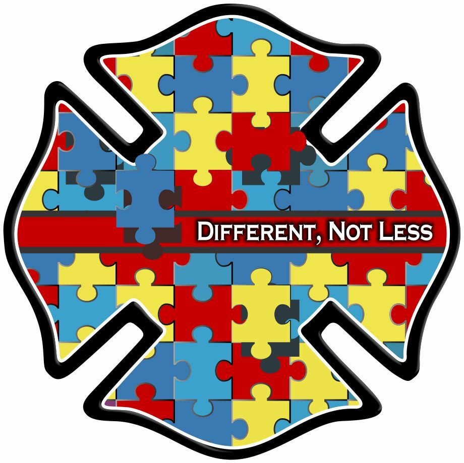 Autism Support Window Decal - Different Not Less Decal - Various Sizes/Materials