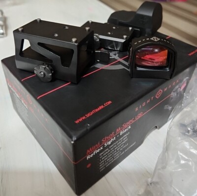 Sightmark SM26043-LQD Mini Shot M-Spec LQD Red Reflex Sight - Black