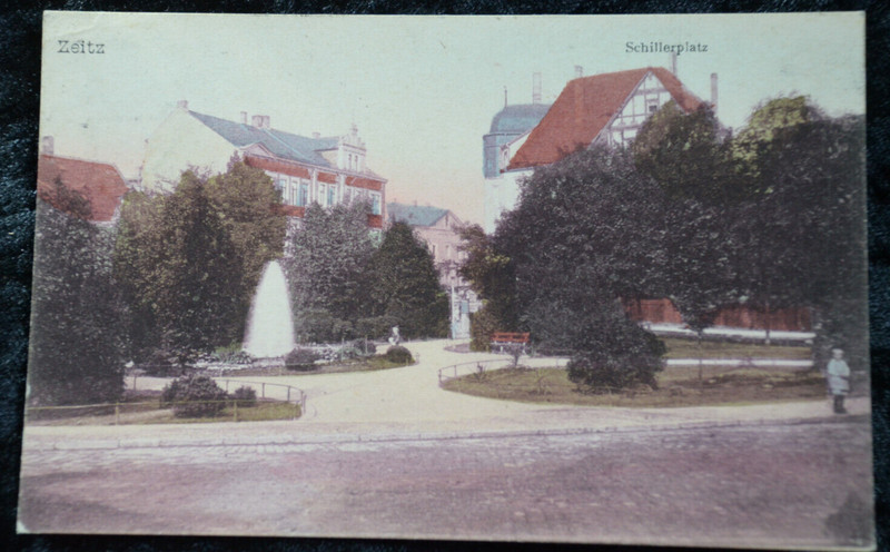 57369 Ak Zeitz Schillerplatz En 1908