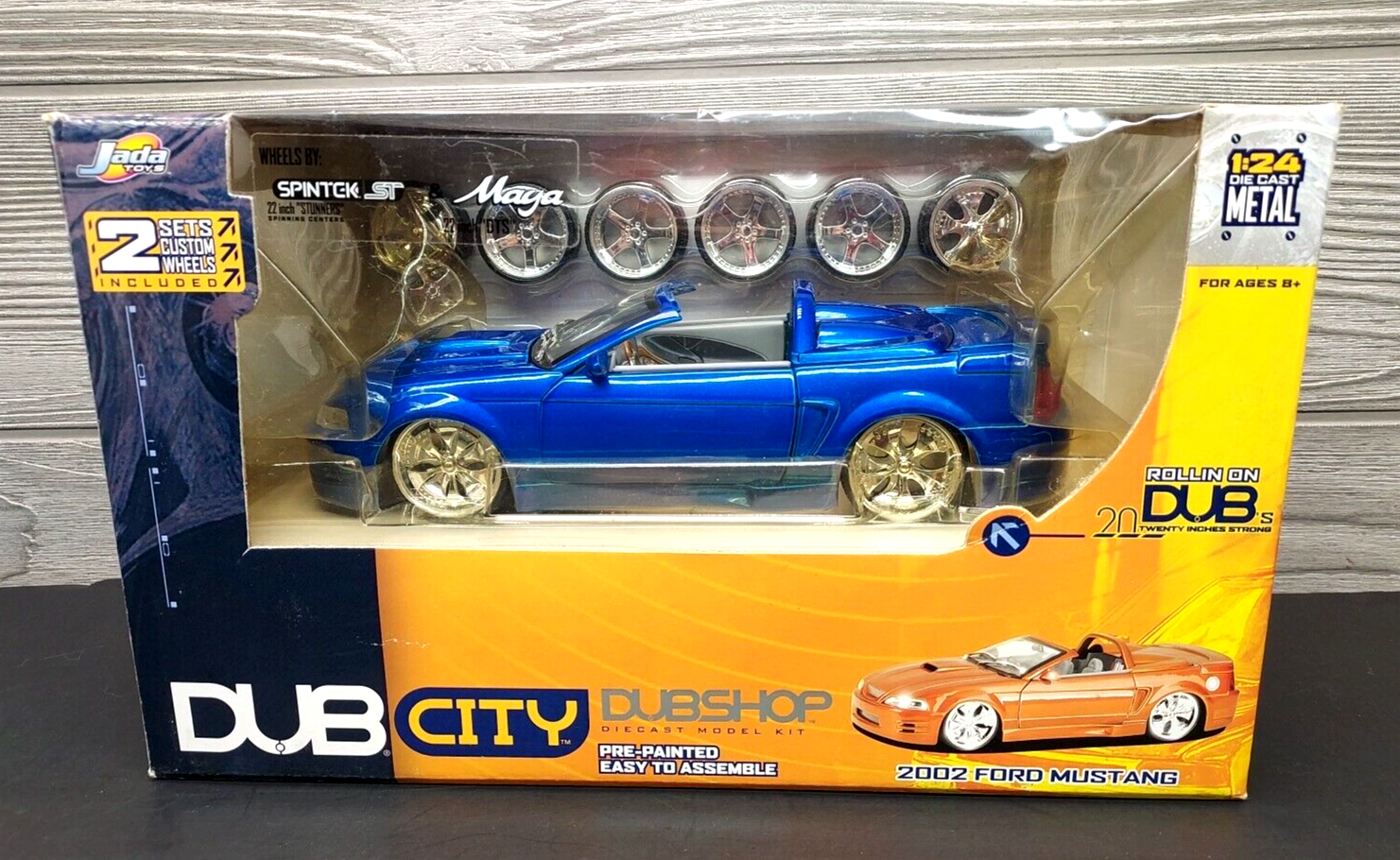 JadaToys 1/24 DUB CITY フォードＧＴ JADA DUB CITY 2005 FORD GT RED / WHITE 1:24 DIECAST MODEL