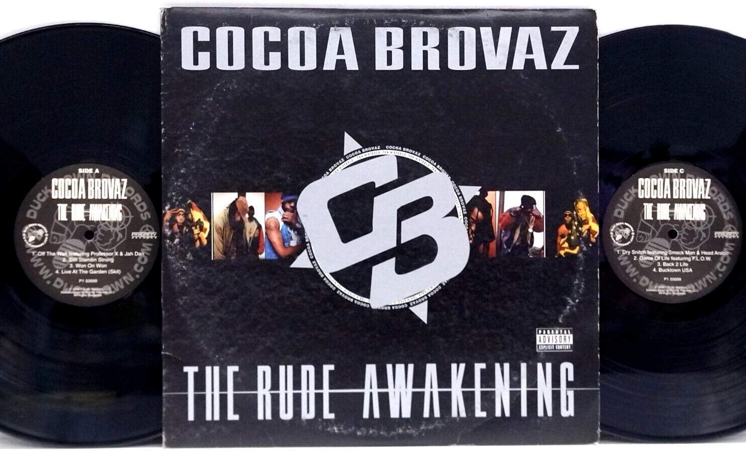 COCOA BROVAZ THE RUDE AWAKENING レコード Cocoa Brovaz - The Rude Awakening 2LP 1998 US ORIG Smif-N