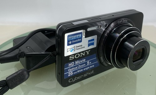 Sony Cyber-shot DSC-W570 Digital Camera BLACK + CHARGER+
