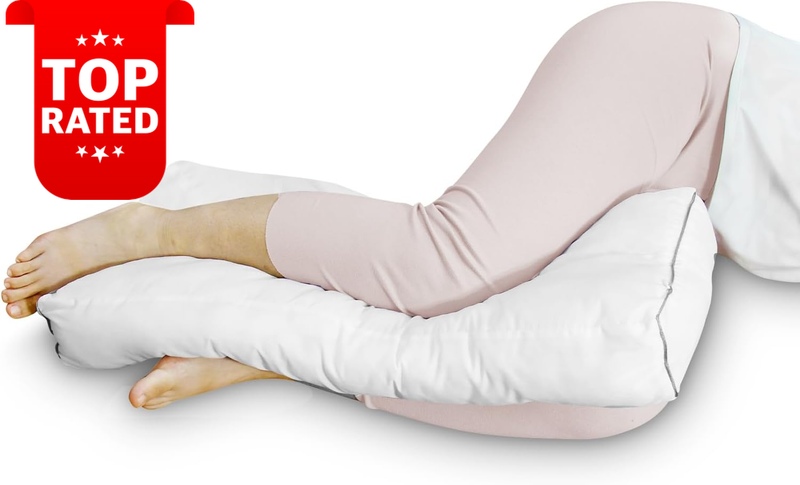 Knee Pillow for Side Sleepers Leg Support Spine Alignment Pain Relief Sciatica
