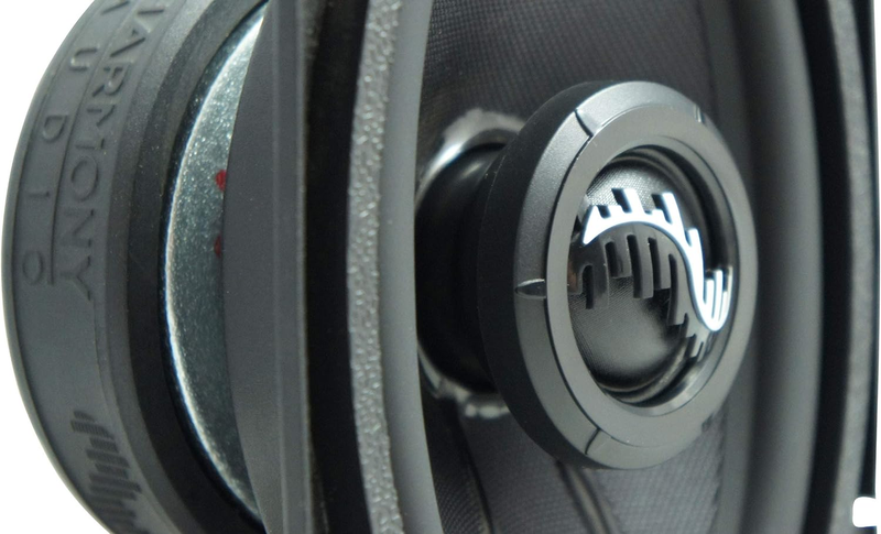 HA-C46 Car Stereo Carbon Series 4X6 150W Speakers