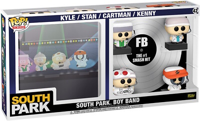 South Park - Boy Band Kyle Stan Cartman Kenny 42 - Funko Pop