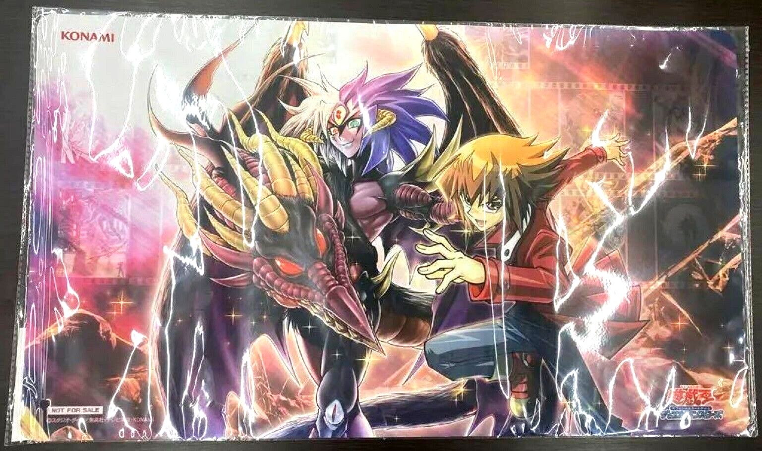 Yugioh's Day Official Playmat Jaden Yuki & Yubel Japanese