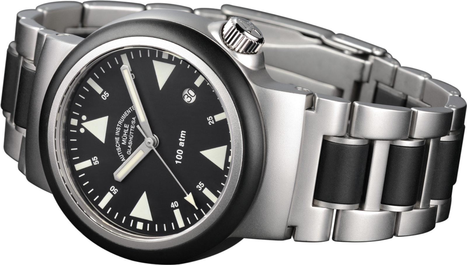 Mühle Glashütte S.A.R. Rescue Timer Automatik 100 BAR M1-41-03-MB
