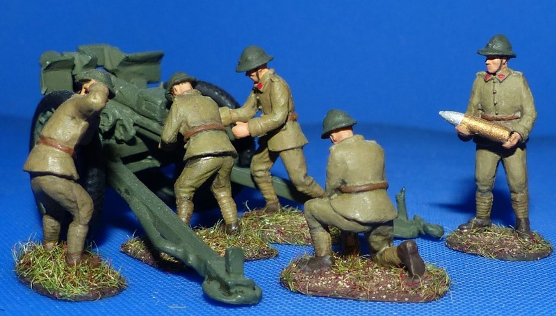 French Artillerist 1940 1/72 Artilleurs FranÃ§Ais 105 Mm 1940