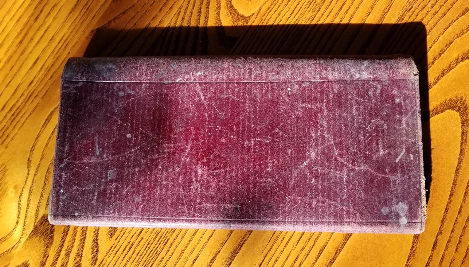 Antique Civil War Era 4 Pocket Bill Holder Wallet 8