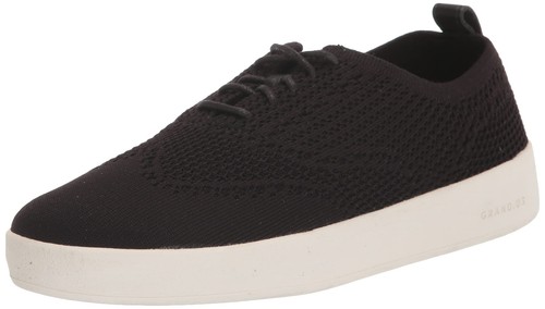 

Женские оксфордские кроссовки Cole Haan Grand Stitchlite, черный трикотаж/белая оптика, США 11, Black knit/ optic white