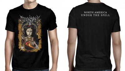 MOONSPELL cd lgo North America UNDER THE SPELL Official Black SHIRT LRG new
