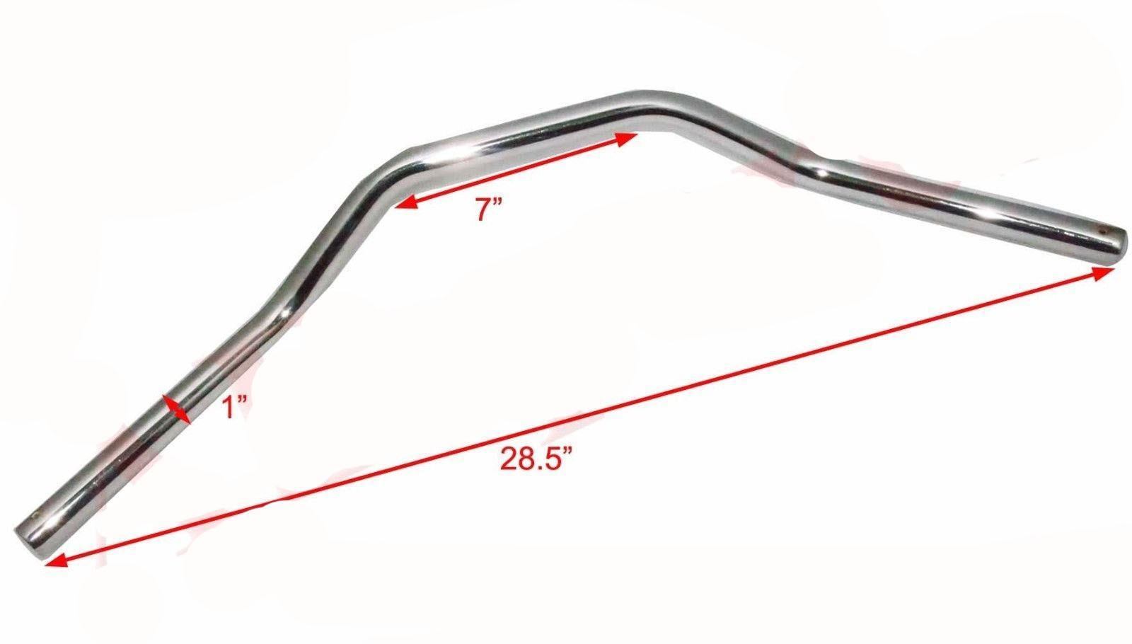 For Norton 16H Handle Bar 1 Inch Steel Chrome Plated Reproduction