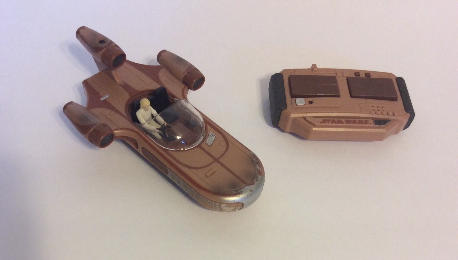 Air Hogs Star Wars Remote Control X-34 Land Speeder Used