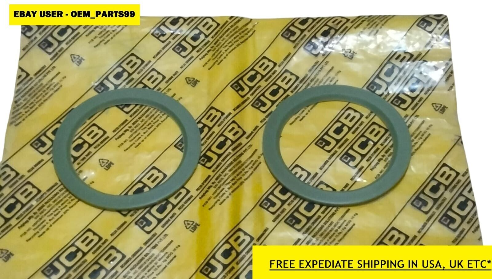 Genuine Jcb Parts - Thrust Washer Slew Swing Seal, 2 Pcs. (Part No. 808/00220)