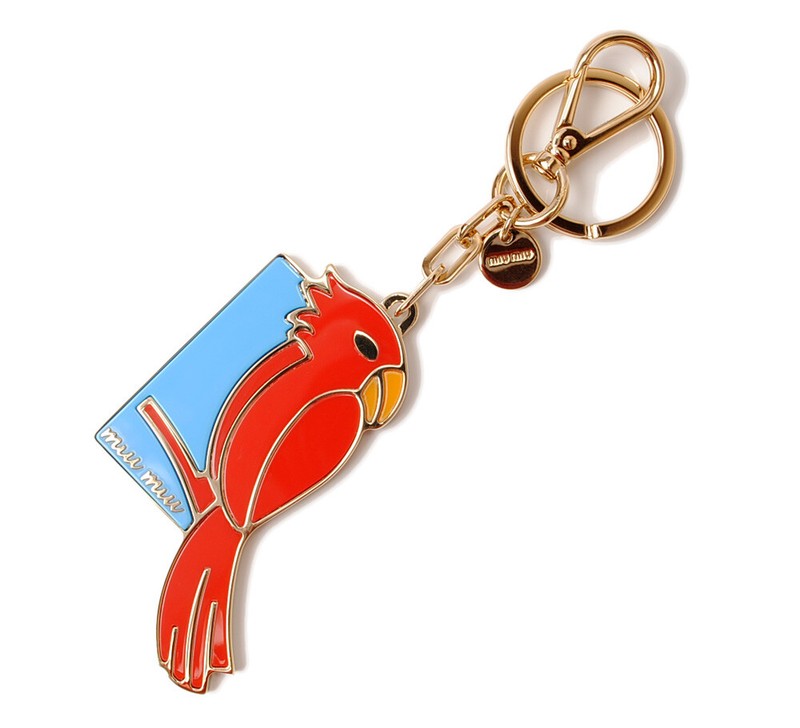 【送料&関税込】Miu Miu Penny Keychain Miu Miu Leather Penny Loafer Keychain | Harrods UK
