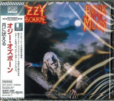 OZZY OSBOURNE BARK AT THE MOON WITH BONUS TRACKS JAPAN BSCD2
