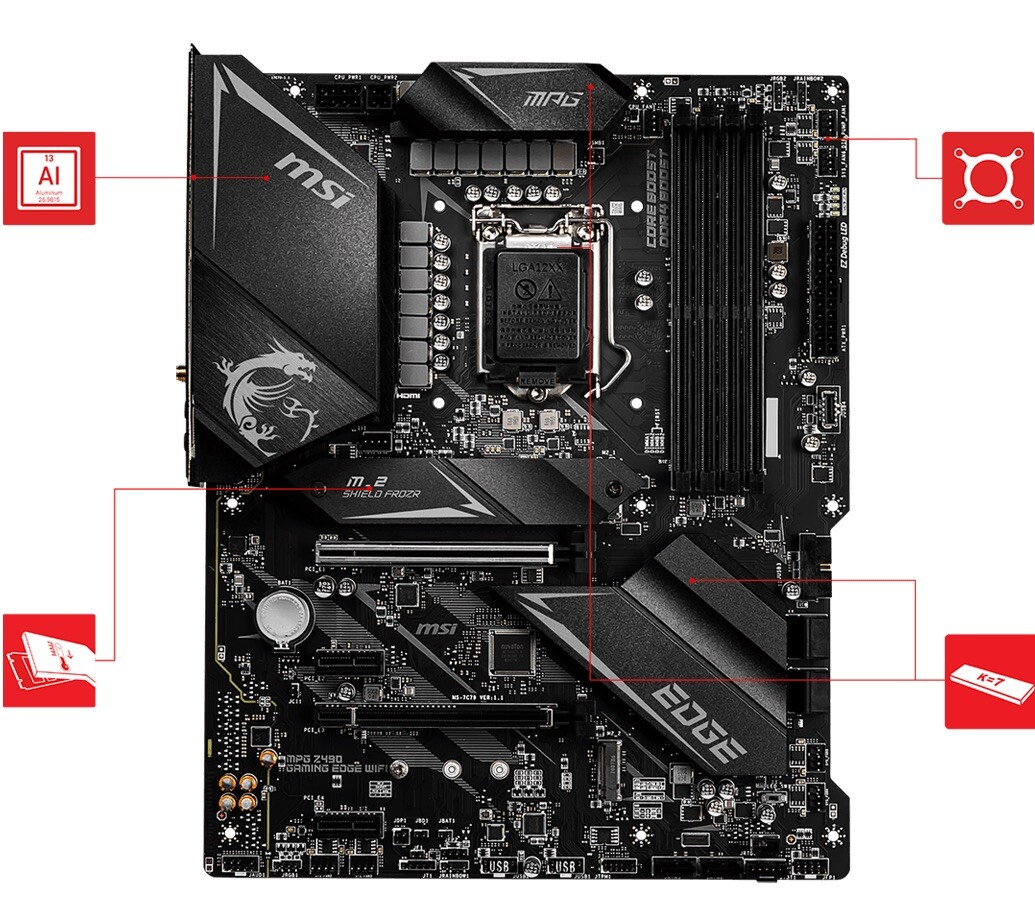 Msi mpg z490 gaming edge wifi. Msi mpg z490 gaming edge wifi