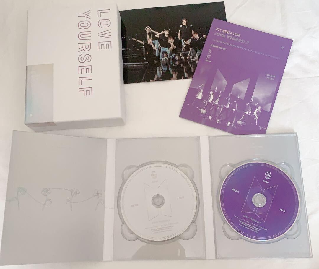 BTS WORLD TOUR LOVE YOURSELF NEWYORK Blu-ray 2 DISC+