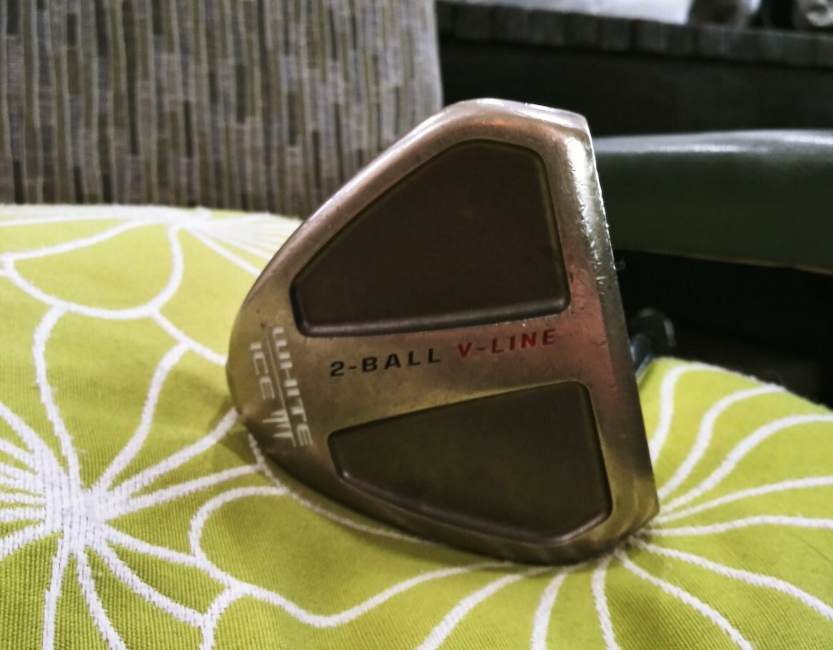 Odyssey White Ice 2-Ball V-Line Putter | eBay