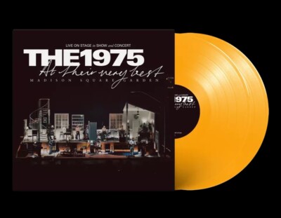 NEW The 1975 At Their Very Best Live from MSG On Orange Vinyl 2LP Record  LP