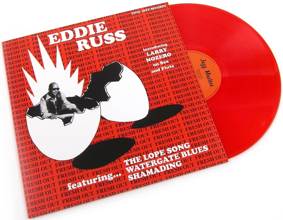 LP Eddie Russ – Fresh Out Eddie Russ Fresh Out Red Vinyl LP Soul Jazz Records New
