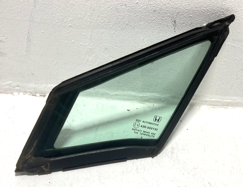 Used 2016-2022 Honda Pilot Door Window Corner Glass Front Left Driver Side OEM